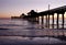 Fishing Pier silhouette at dusk