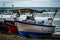 Fishing port on beach in Italy