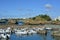 Fishing port of Biarritz-France