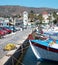 Fishing port in Crete island