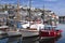 The fishing port of Mevagissey in Cornwall England