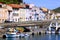 Fishing port of Port Vendres in France