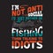 Fishing Quote and saying good for design collections
