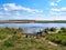 Fishing on the river Yaman