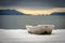 Fishing Skiff Covered With a Dusting of Snow.