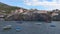 Fishing small boats in the bay of Madeira Island.