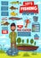 Fishing sport infographic, fisherman and fish