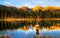 Fishing at Sunrise, Colorado Rocky Mountains