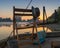 Fishing at sunrise on the Snohomish River