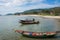 Fishing thai boat in The Sea