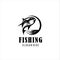 Fishing Tournament vector design logo collection