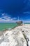 fishing towers near Vieste, NP Gargano, Foggia, Italy