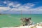 fishing towers near Vieste, NP Gargano, Foggia, Italy