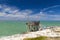 fishing towers near Vieste, NP Gargano, Foggia, Italy