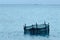 Fishing trap in Aitutaki Lagoon Cook Islands