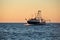 Fishing Trawler on the Ocean