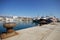 Fishing trawlers in Caleta de Velez harbour.