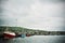 Fishing trawlers in Irish harbour