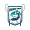 Fishing trip sport adventure club sign