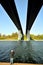 Fishing under bridge