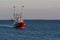 Fishing vessel Lady Deborah in New Bedford outer harbor