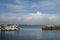 Fishing vessel parked in the harbor