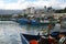 Fishing vessels in Hsin-kang Fishing Harbor, Chenggong township, Taitung county, Taiwan`s eastern coast