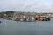 Fishing vessels in port in England