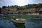 Fishing vessels in the port of Portofino