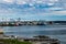 Fishing vessels waiting to head out to sea. Route 450 Newfoundland Canada