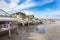 Fishing Village Ban Ba Tu Pu Pe at low tide on the island of Koh Libong, Thailand