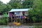 Fishing village, Kampung Salak, Borneo, Malaysia