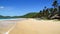 Fishing village at Nacpan Beach. El Nido