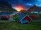 The Fishing Village of Reine in Lofoten, Norway