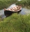 Fishing wooden boat