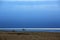 The fishman in the Rigas bay , Saulkrasti beach in Latvia