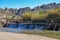 Fishway in the little town of Abaran, Murcia region in Spain