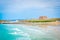 Fistral beach in Cornwall, England