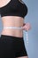 Fit - measuring waist with metric