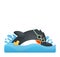 Fit Penguin Swimming