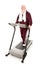 Fit Senior Man on Treadmill