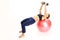 Fitball Dumbbell Flyes