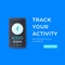 Fitness app, activity tracker for smartphone