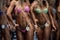 Fitness bikini contest.