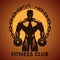 Fitness club logo