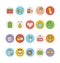 Fitness and Health Colored Vector Icons 3