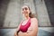 Fitness is the life I choose. Cropped portrait of an attractive young female athlete standing with her arms folded while