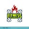 Fitness Logo Icon Vector Template. Vector EPS 10