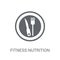 Fitness Nutrition icon. Trendy Fitness Nutrition logo concept on