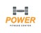 Fitness power gym logo sign